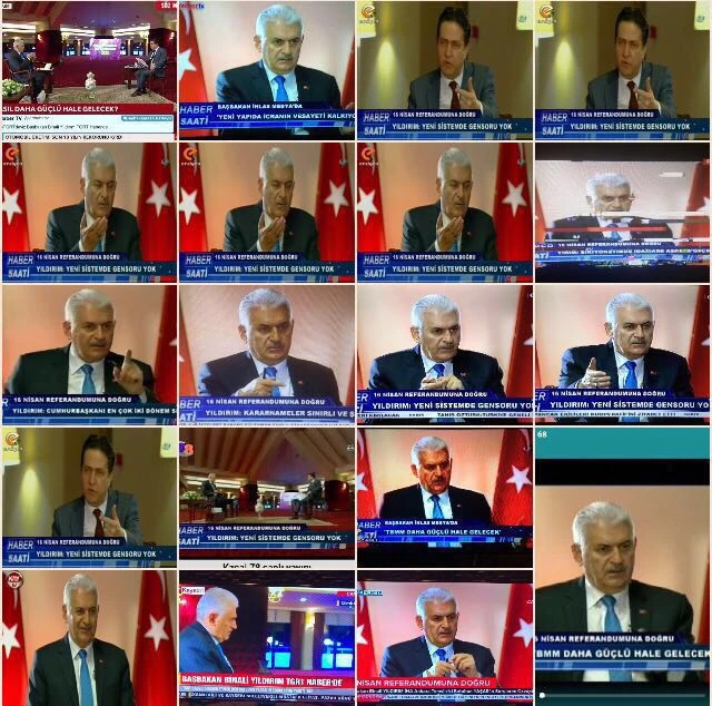 Başbakan Binali Yıldırım TGRT Haber'de